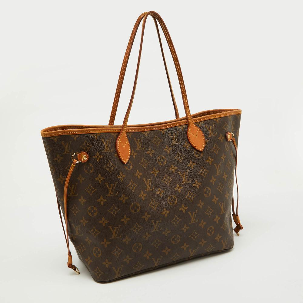 Brown Canvas Louis Vuitton Neverfull