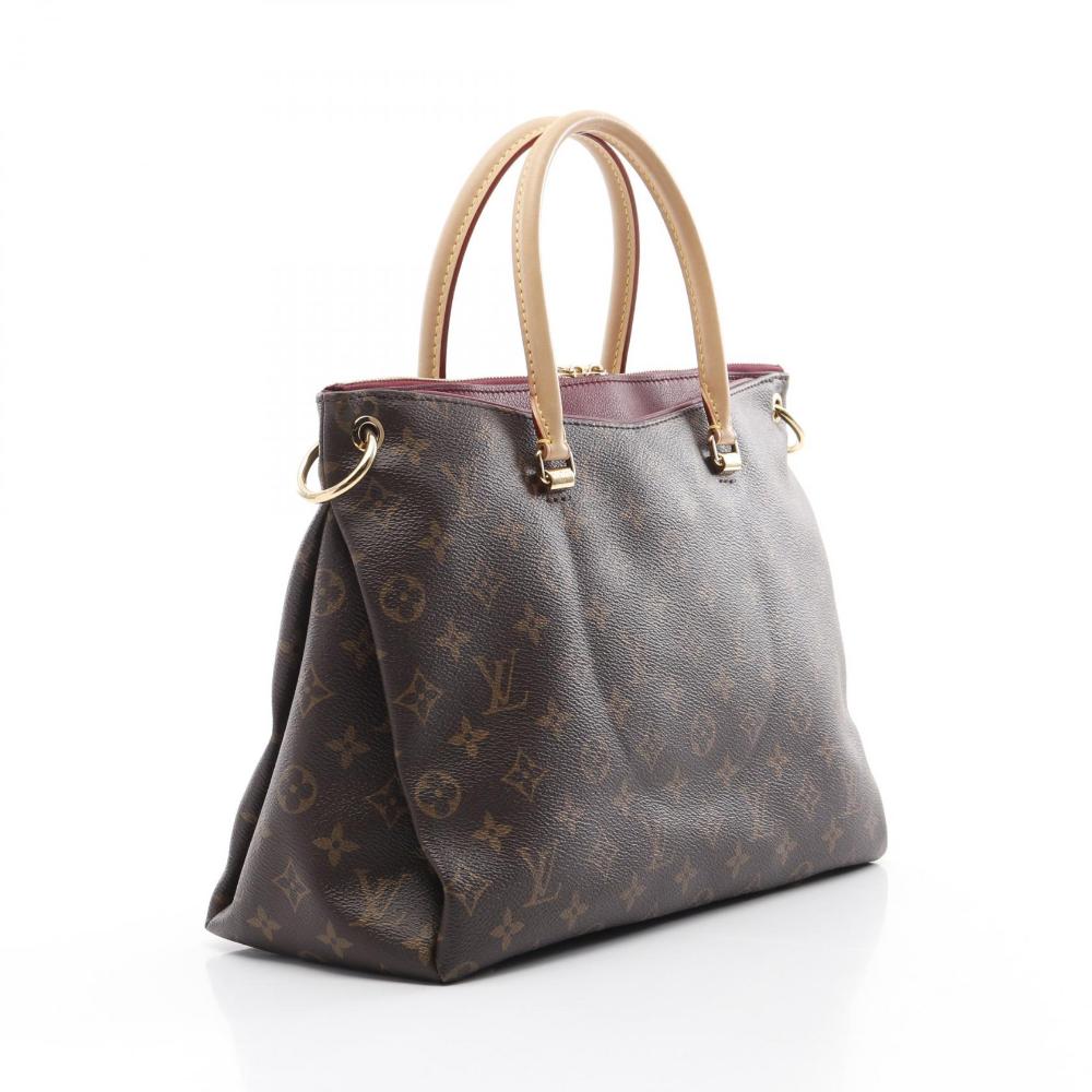 Brown Canvas Louis Vuitton Handbag