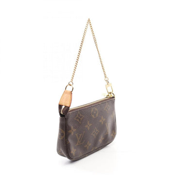 Brown Canvas Louis Vuitton Pochette Accessoires