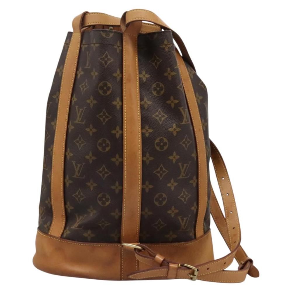 Brown Canvas Louis Vuitton Randonnee