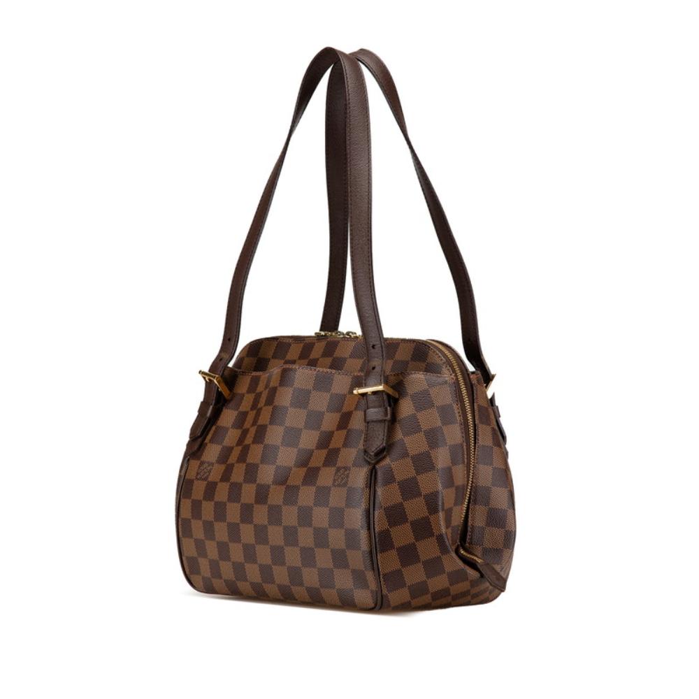 Brown Canvas Louis Vuitton Shoulder Bags