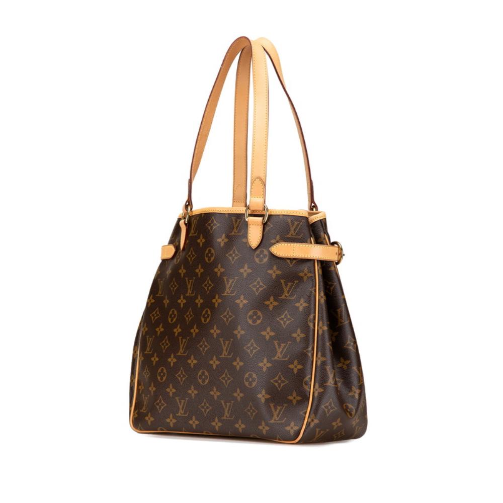 Brown Canvas Louis Vuitton Batignolles