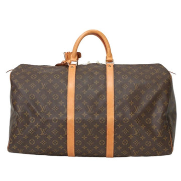 Brown Canvas Louis Vuitton Keepall