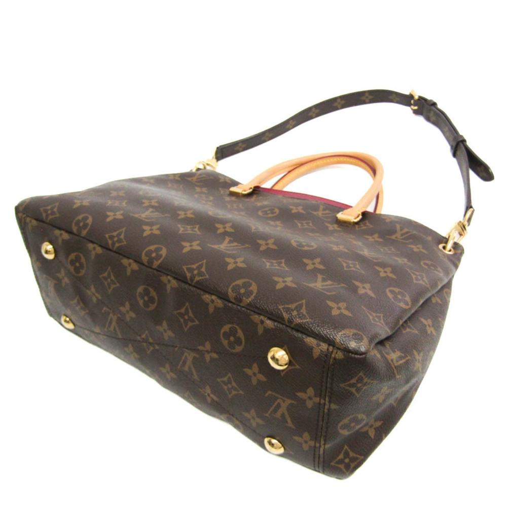 Brown Canvas Louis Vuitton Handbag