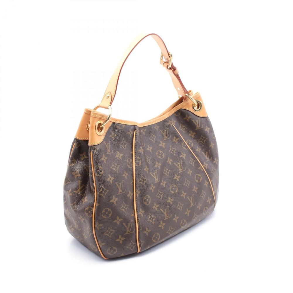 Brown Canvas Louis Vuitton Galliera