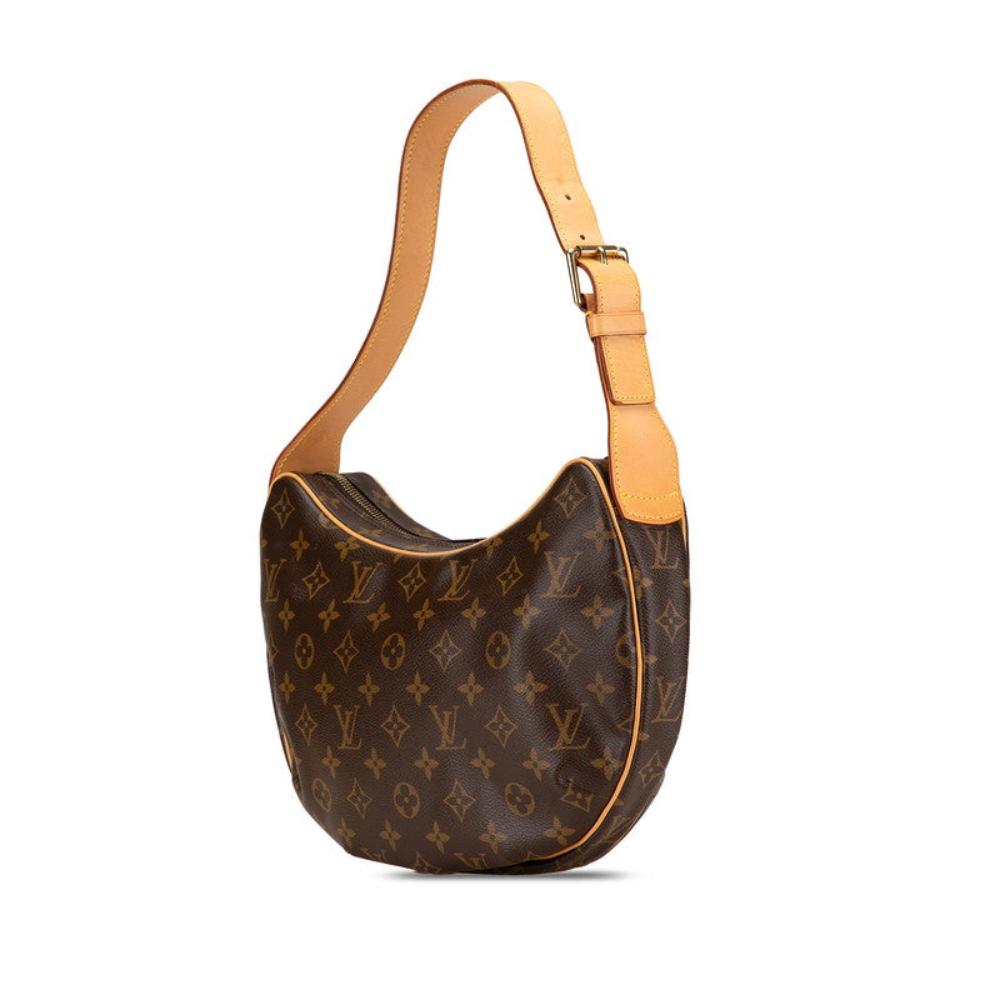 Brown Canvas Louis Vuitton Croissant