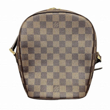 Brown Canvas Louis Vuitton Damier Ebene Ipanema
