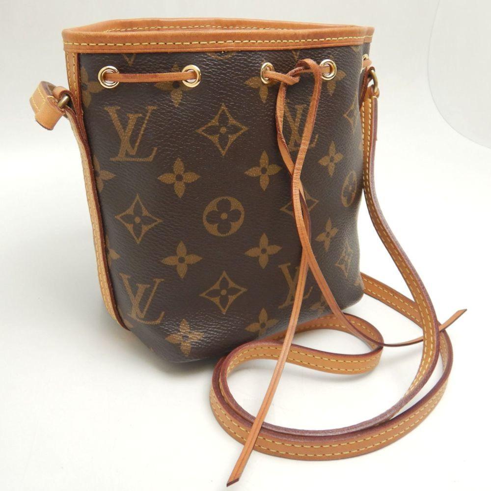 Brown Canvas Louis Vuitton Shoulder Bags