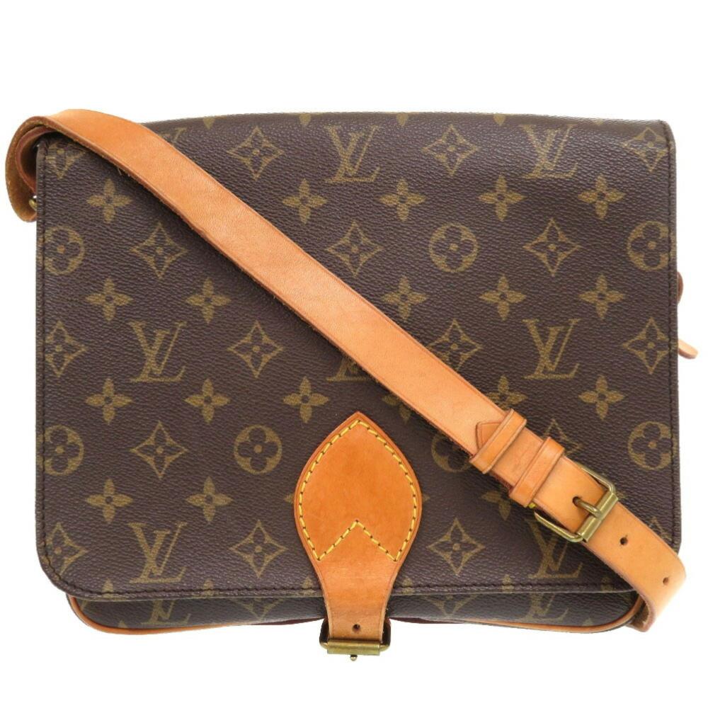 Brown Canvas Louis Vuitton Shoulder Bags