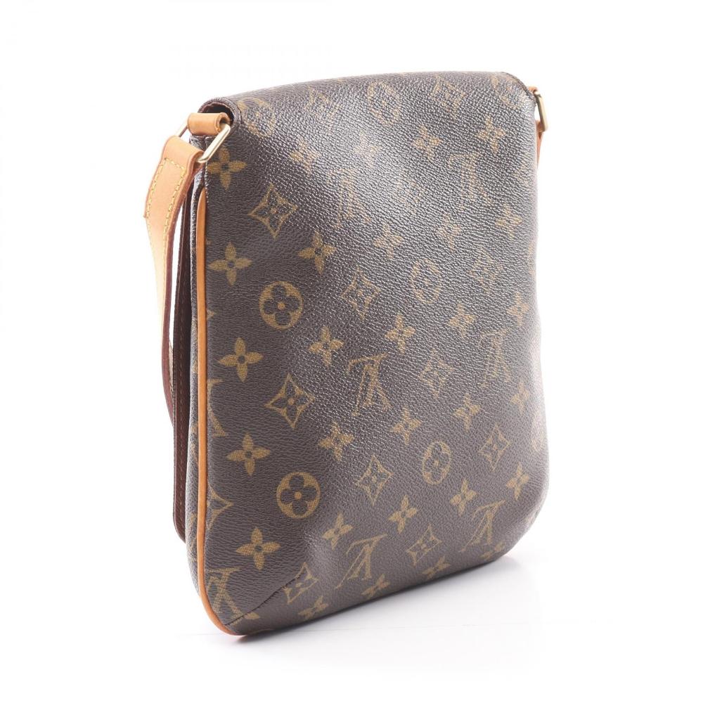 Brown Canvas Louis Vuitton Musette Salsa