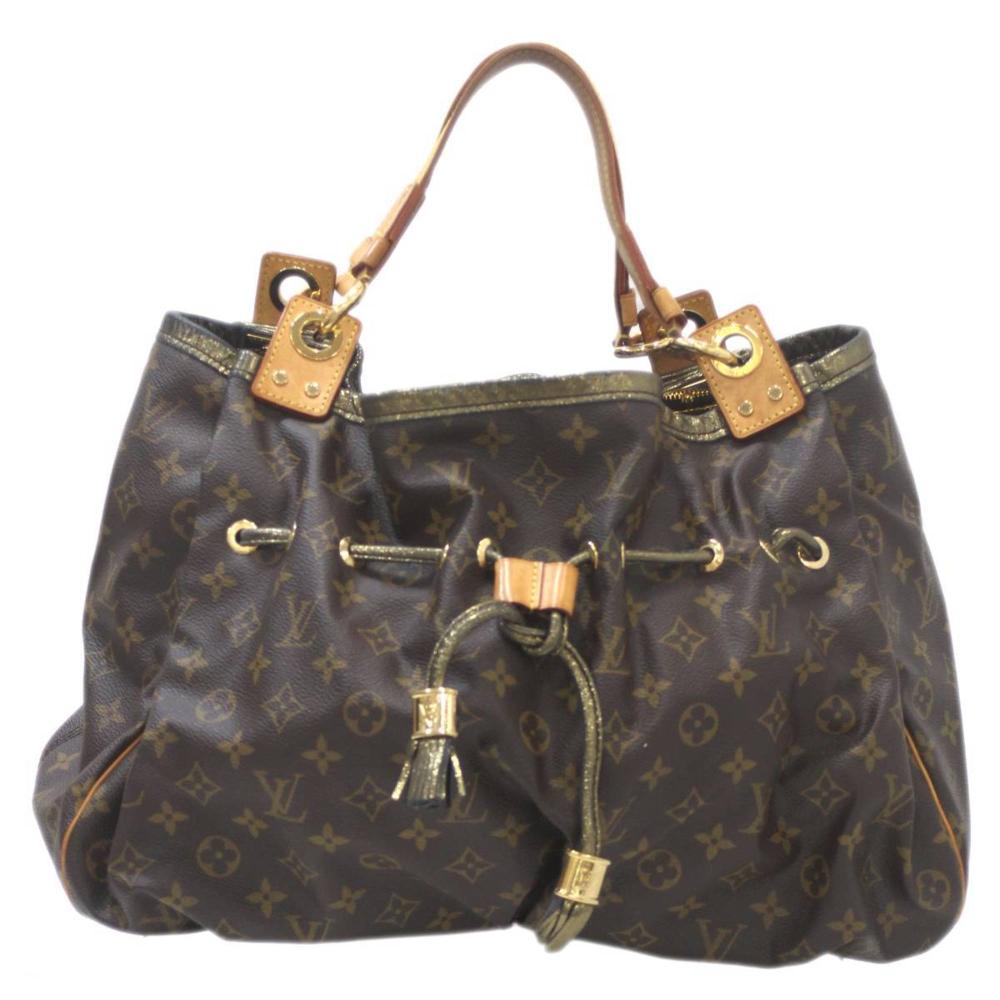 Brown Canvas Louis Vuitton Handbag