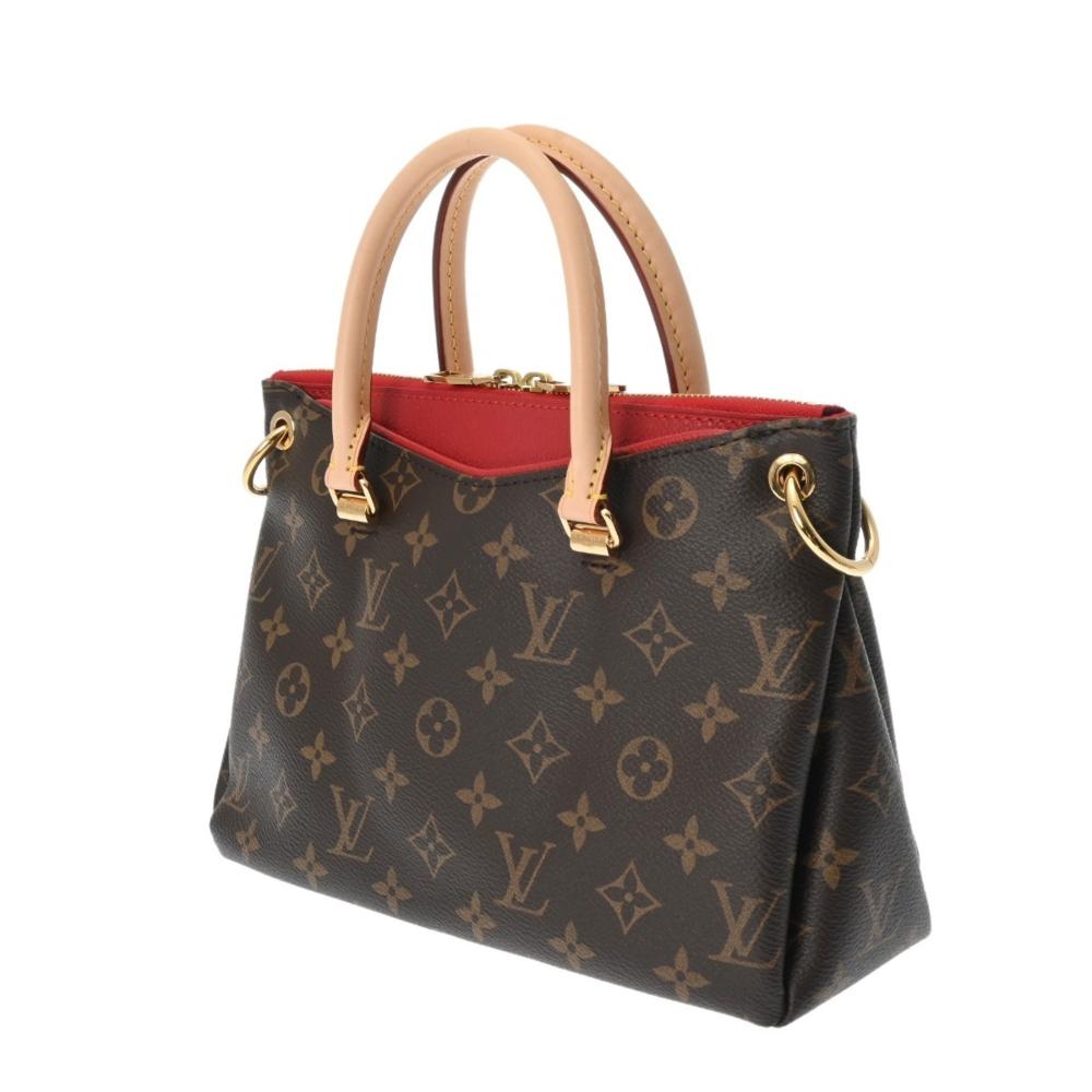 Brown Canvas Louis Vuitton Handbag