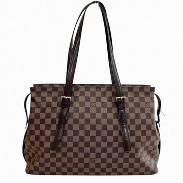 Brown Canvas Louis Vuitton Chelsea