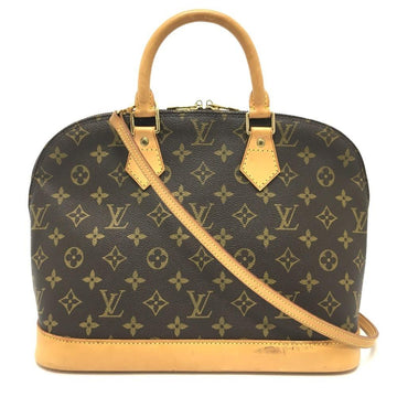 Brown Canvas Louis Vuitton Alma