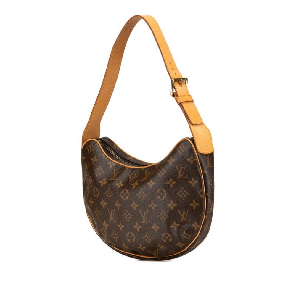 Brown Canvas Louis Vuitton Croissant
