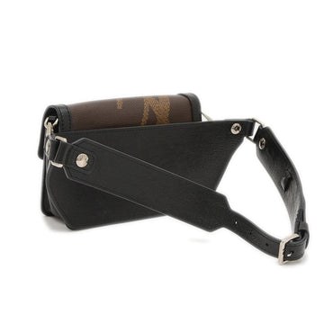Brown Canvas Louis Vuitton Bumbag