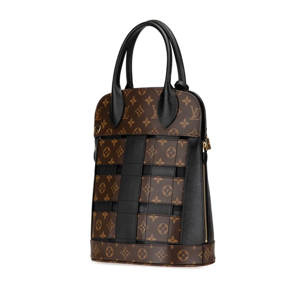Brown Canvas Louis Vuitton Handbag