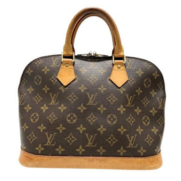 Brown Canvas Louis Vuitton Alma