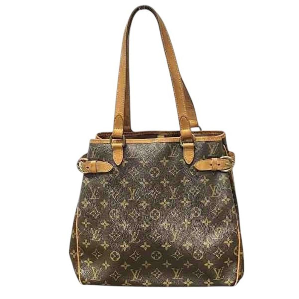 Brown Canvas Louis Vuitton Batignolles
