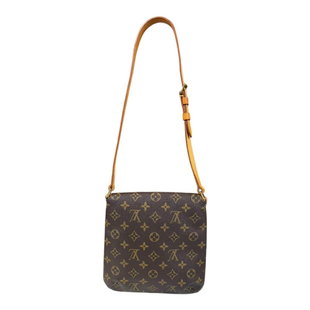 Brown Canvas Louis Vuitton Musette Salsa