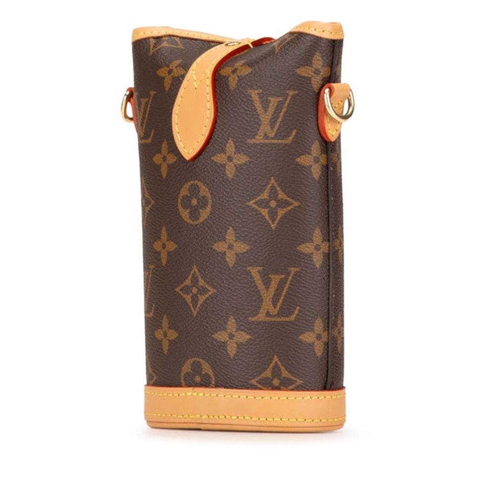 Brown Canvas Louis Vuitton Shoulder Bags