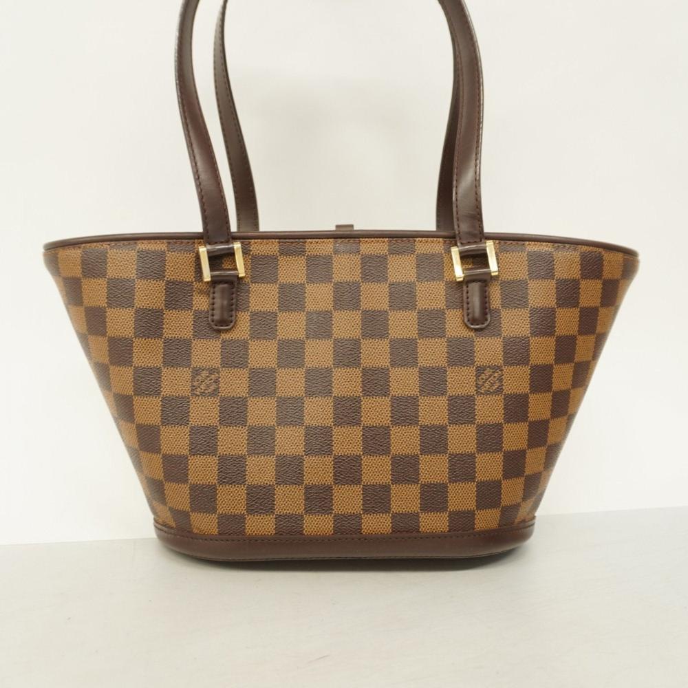 Brown Canvas Louis Vuitton Manosque