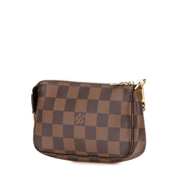 Brown Canvas Louis Vuitton Pochette Accessoires