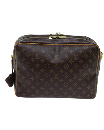 Brown Canvas Louis Vuitton Reporter