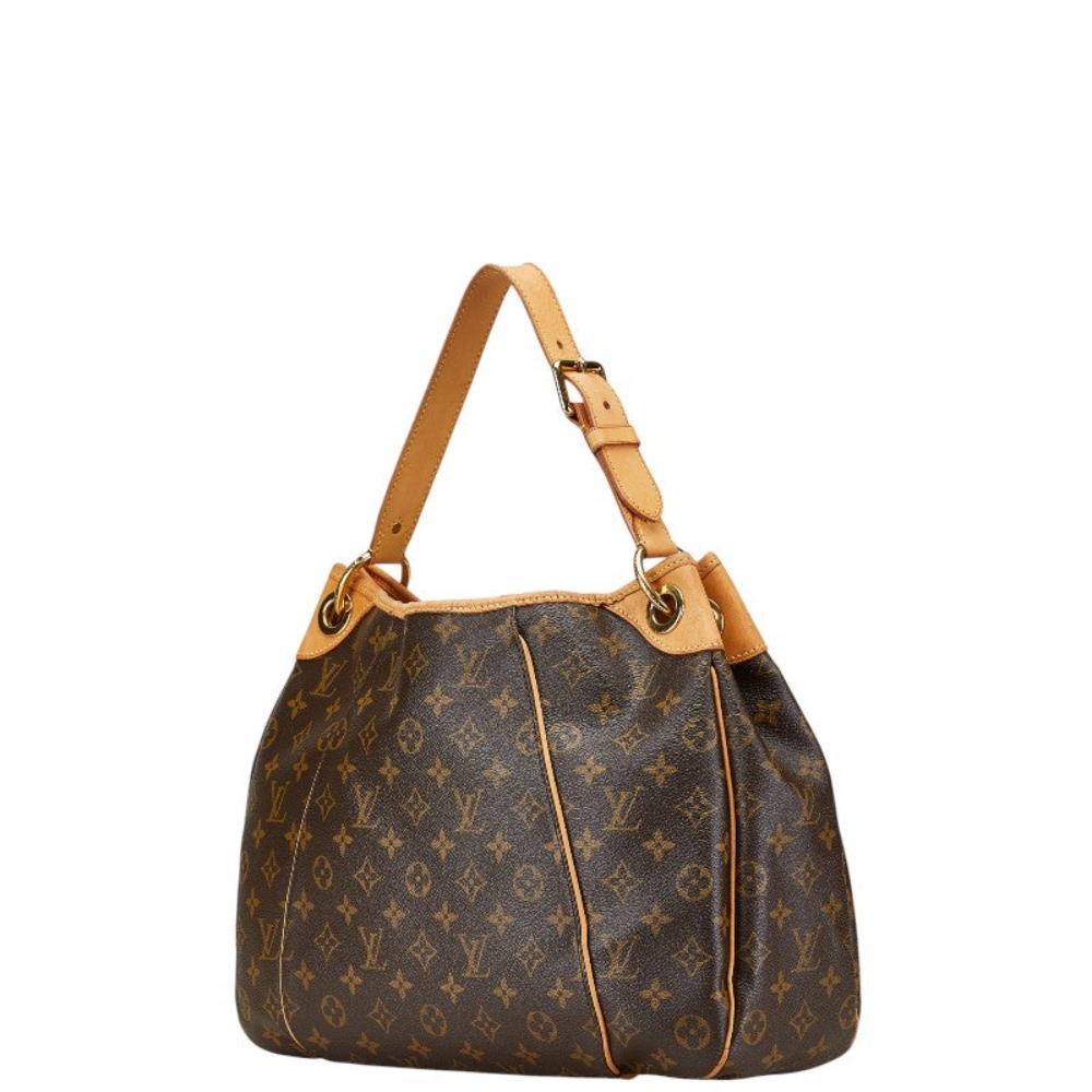 Brown Canvas Louis Vuitton Galliera