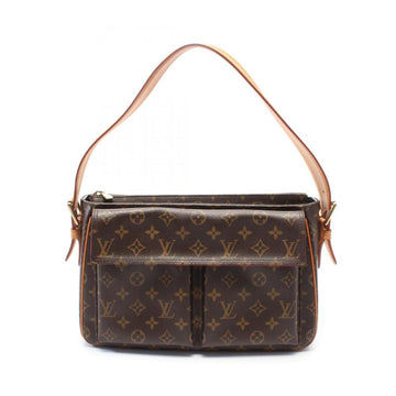 Brown Canvas Louis Vuitton Shoulder Bags