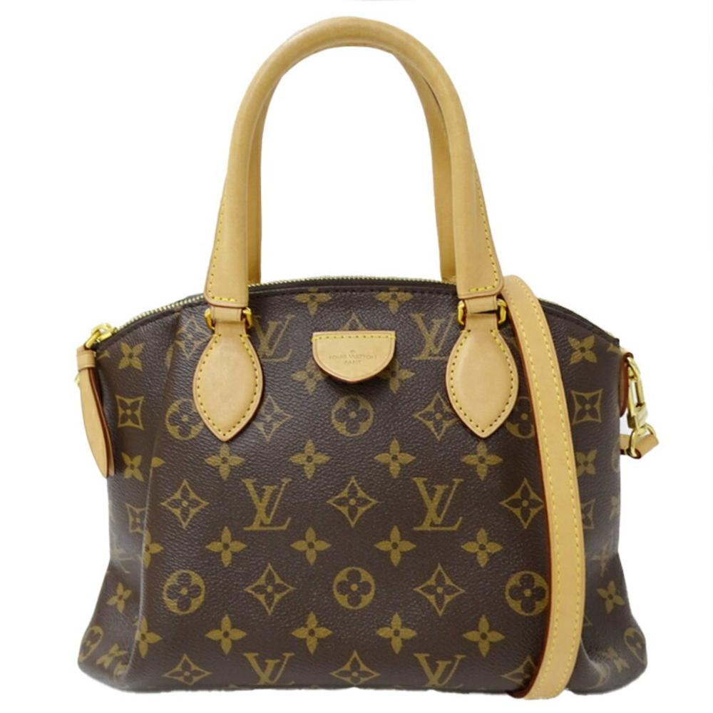 Brown Canvas Louis Vuitton Handbag
