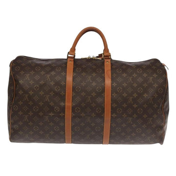 Brown Canvas Louis Vuitton Keepall