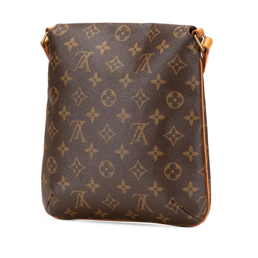 Brown Canvas Louis Vuitton Musette Salsa