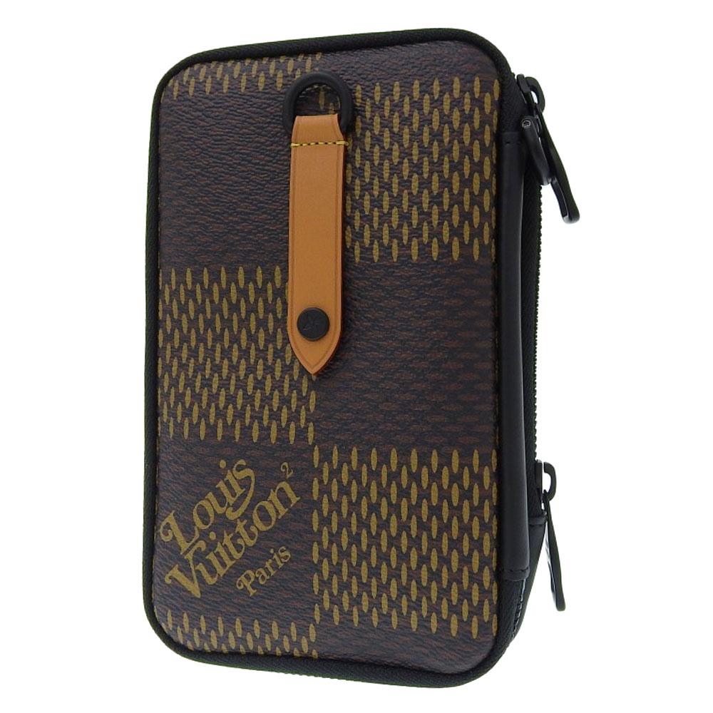 Brown Canvas Louis Vuitton Crossbody Bag