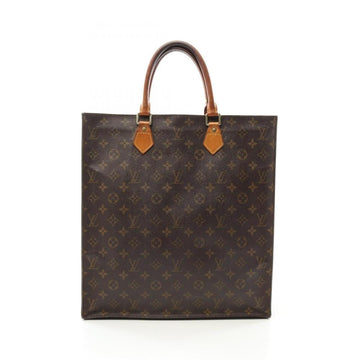 Brown Canvas Louis Vuitton Sac Plat