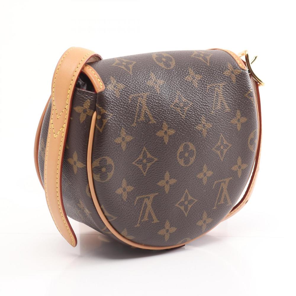 Brown Canvas Louis Vuitton Sac Tambourine