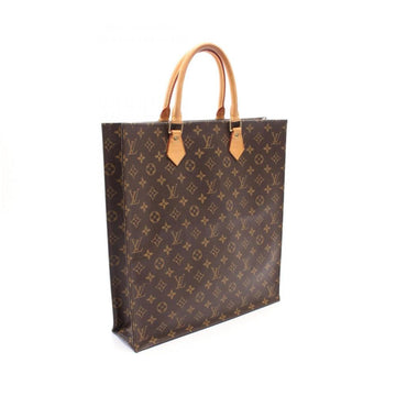 Brown Canvas Louis Vuitton Sac Plat