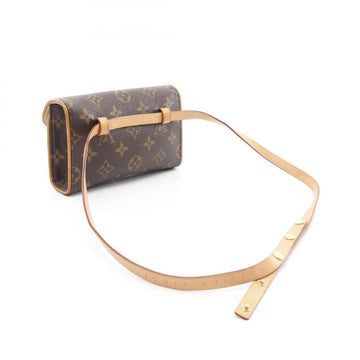 Brown Canvas Louis Vuitton Florentine Pochette