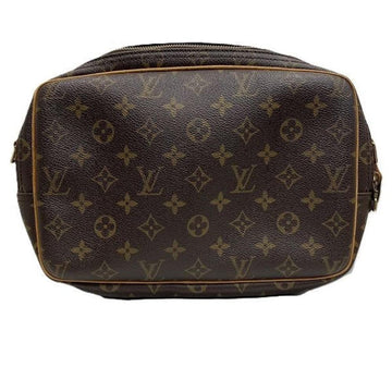 Brown Canvas Louis Vuitton Reporter