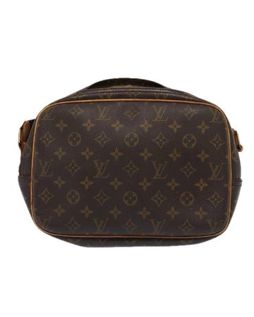 Brown Canvas Louis Vuitton Reporter