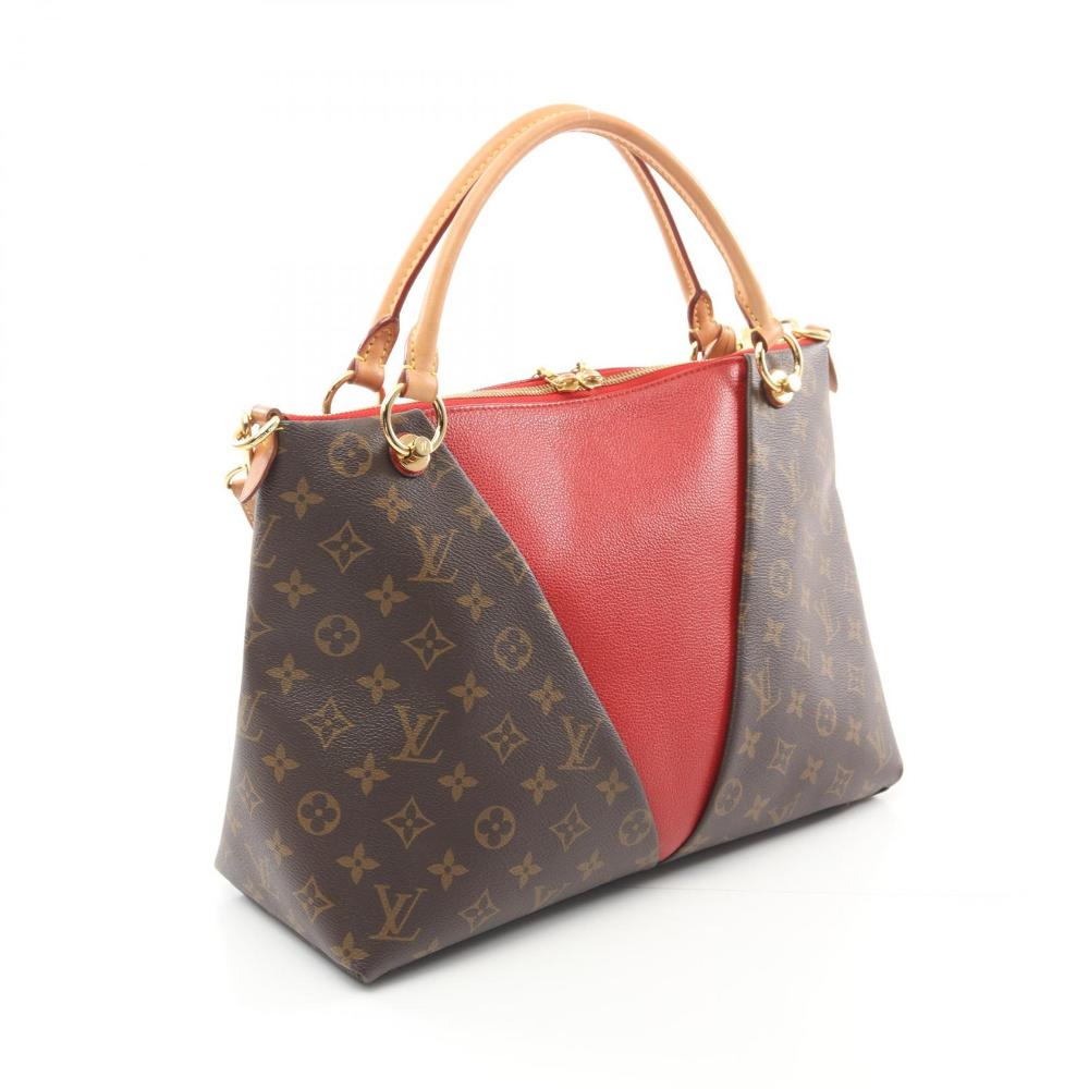 Brown Canvas Louis Vuitton Handbag