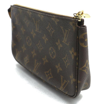 Brown Canvas Louis Vuitton Pochette Accessoires