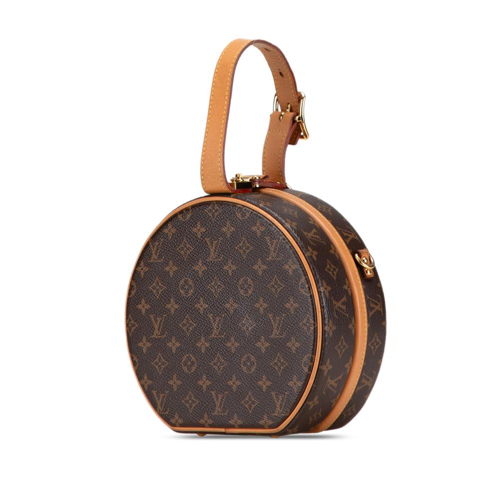 Brown Canvas Louis Vuitton Boite Chapeau