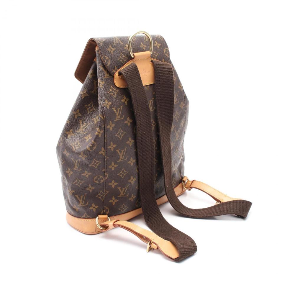 Brown Canvas Louis Vuitton Montsouris