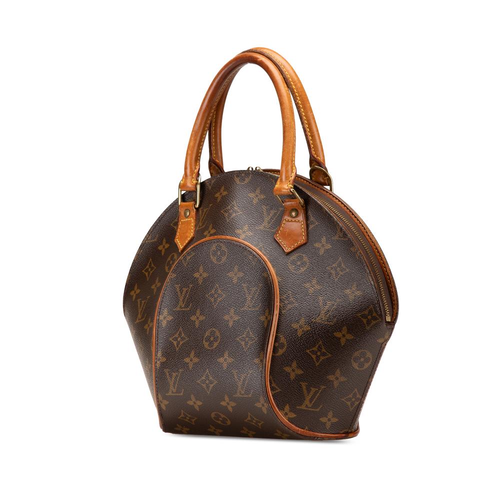 Brown Canvas Louis Vuitton Ellipse