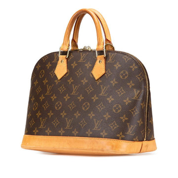 Brown Canvas Louis Vuitton Alma
