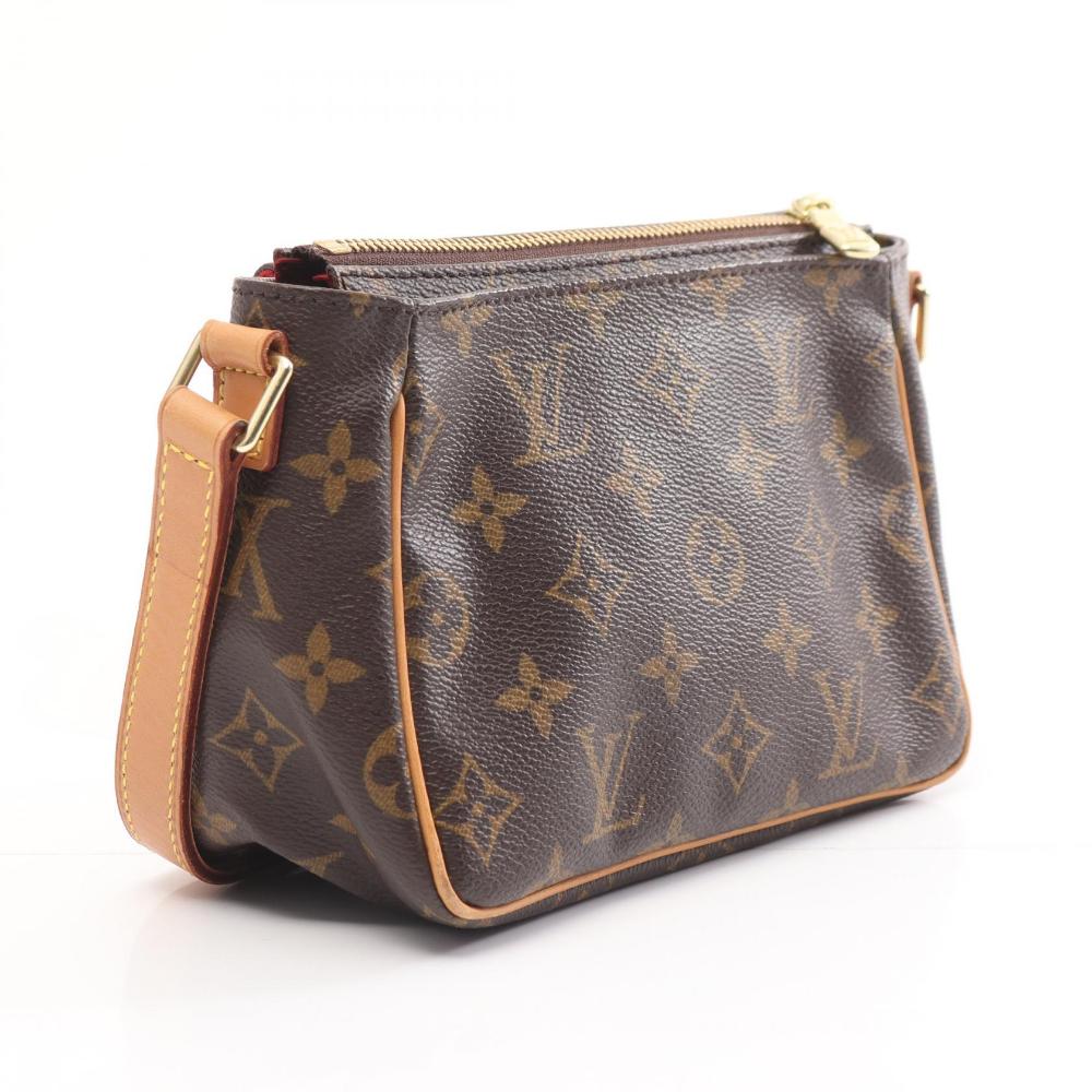 Brown Canvas Louis Vuitton Crossbody Bag