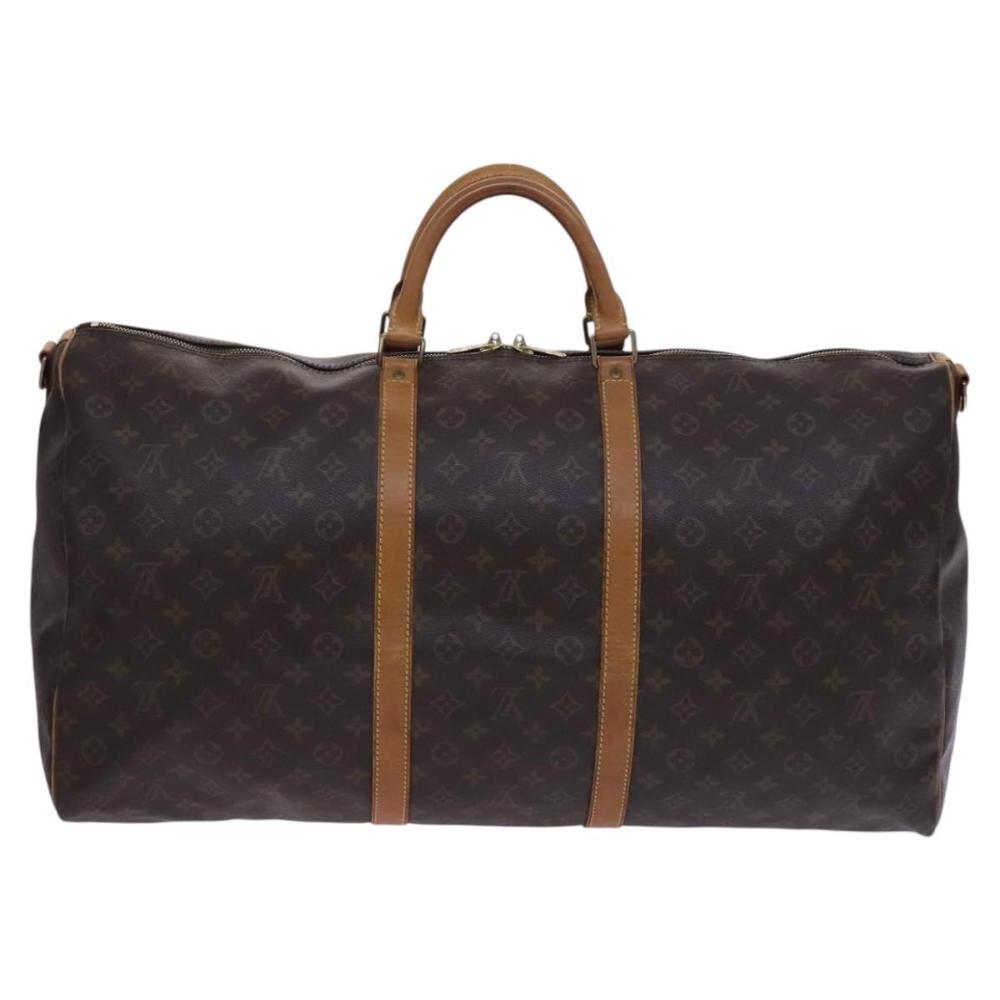 Brown Canvas Louis Vuitton Keepall
