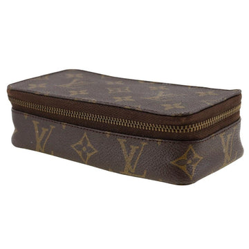 Brown Canvas Louis Vuitton Travel Bag
