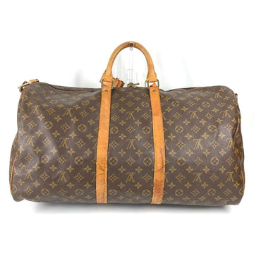 Brown Canvas Louis Vuitton Keepall
